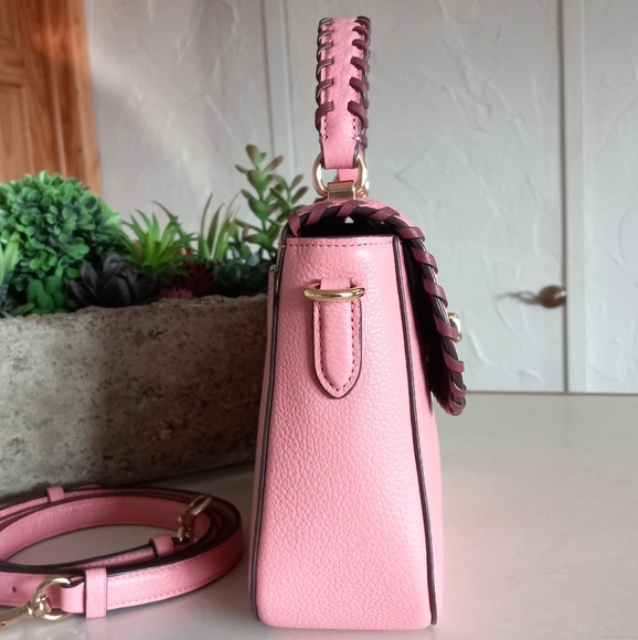 Coach Bags Coach Marlie Top Handle Satchel W Whipstitch Leather